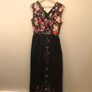 Vintage Floral Dress